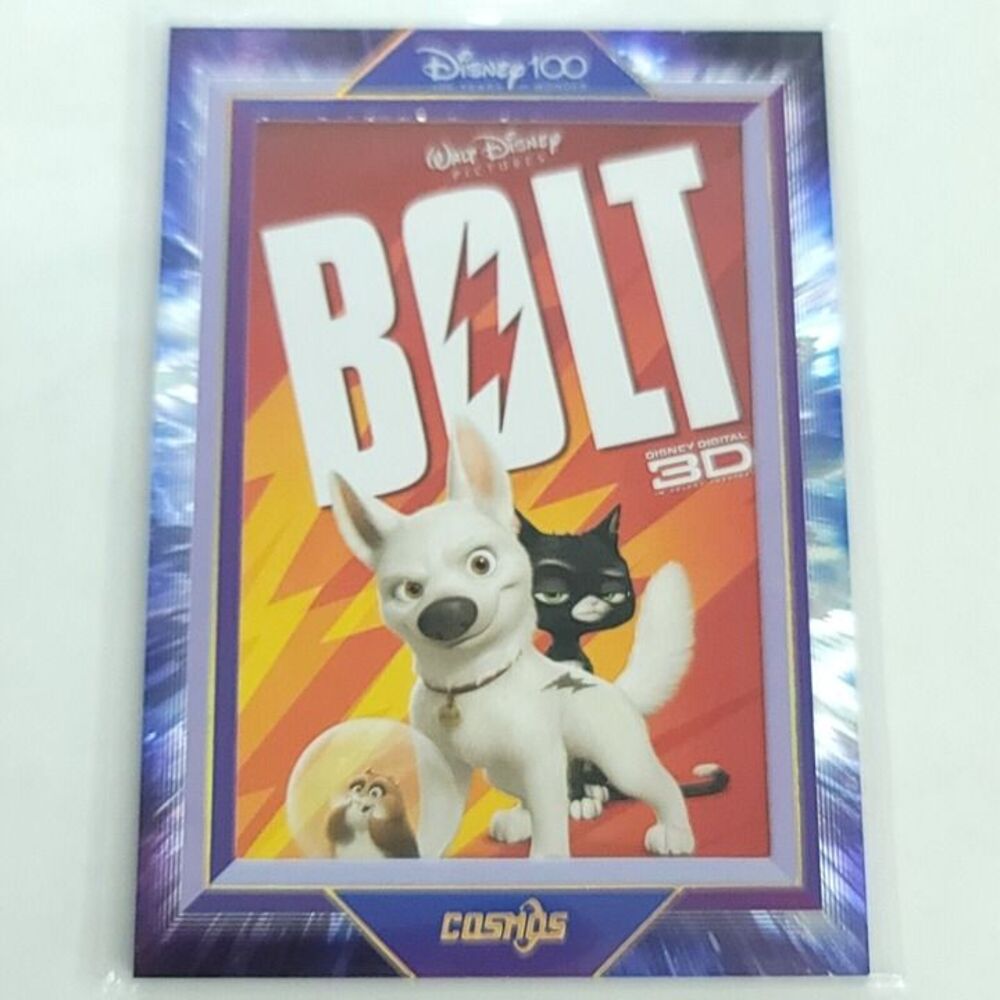 Bolt 3D 2023 Kakawow Cosmos Disney  100 All Star Movie Poster 014/288